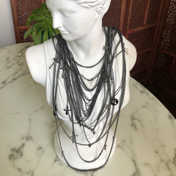 BCBG Properly Naughty Statement Necklace